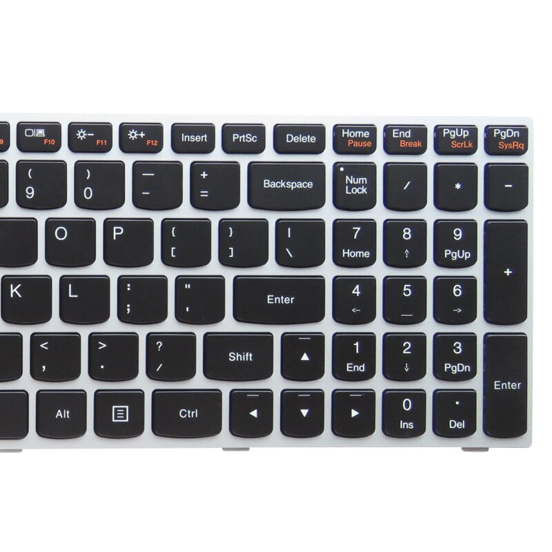 GZEELE US for Lenovo Touch B50-45 B50-70 B50-80 B70-80 Z50-70 Z50-75 M50-70 M50-80 Laptop Keyboard silver US version