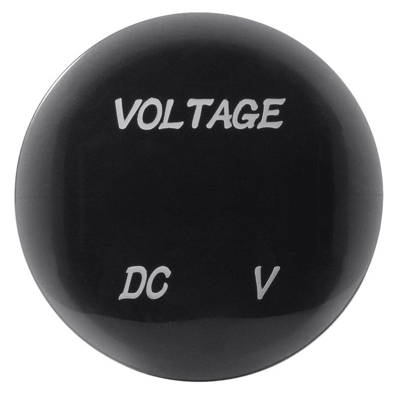 12 V-24 V Dc Voltmeter Auto Monitor Motorfiets Led Rode Waterdichte Voltmeter