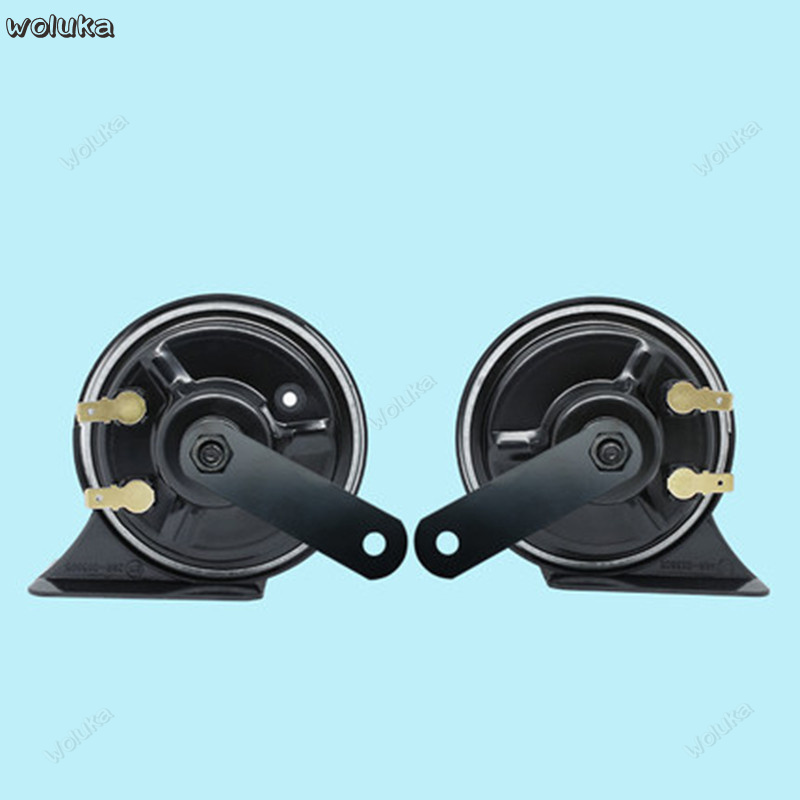 12V universele claxon slak hoorn super ring fluitje een paar waterdichte speakers CD50 Q04