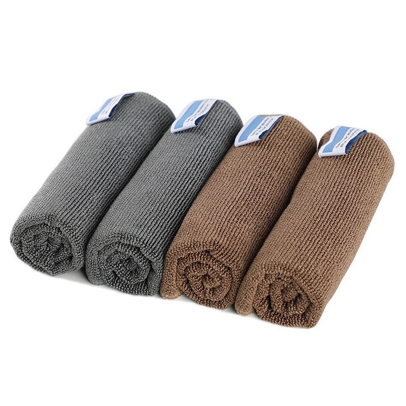 Barista Towel Coffee Cleaning Cloth Microfiber Cleaning Towels Soft Absorbent Clip Cloth For Espresso Machine Tools For Bar Cafe