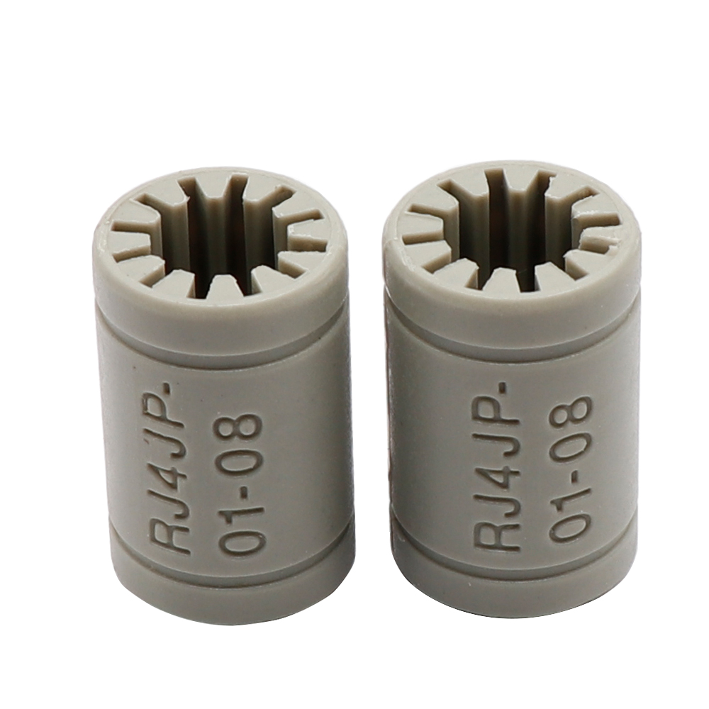 2/5/10 pièces LM8UU roulements 8mm douille pièces d'imprimante 3D Rail linéaire longue tige arbre partie 8*15*24mm Igus roulement en plastique RJ4JP-01-08