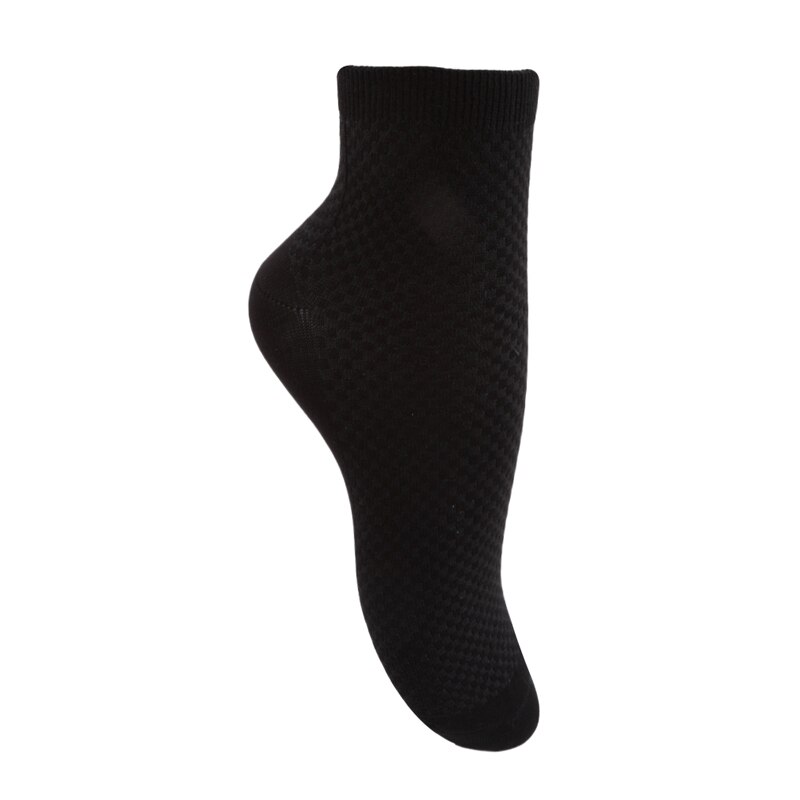 1 par de calcetines de fibra de bambú de para hombre, calcetines de compresión desodorantes transpirables de negocios: black