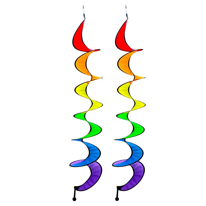 Kleurrijke Camping Tent Opvouwbare Rainbow Spiral Windmolen Wind Spinner Huis Tuin Decor Ornamenten Klassieke Speelgoed
