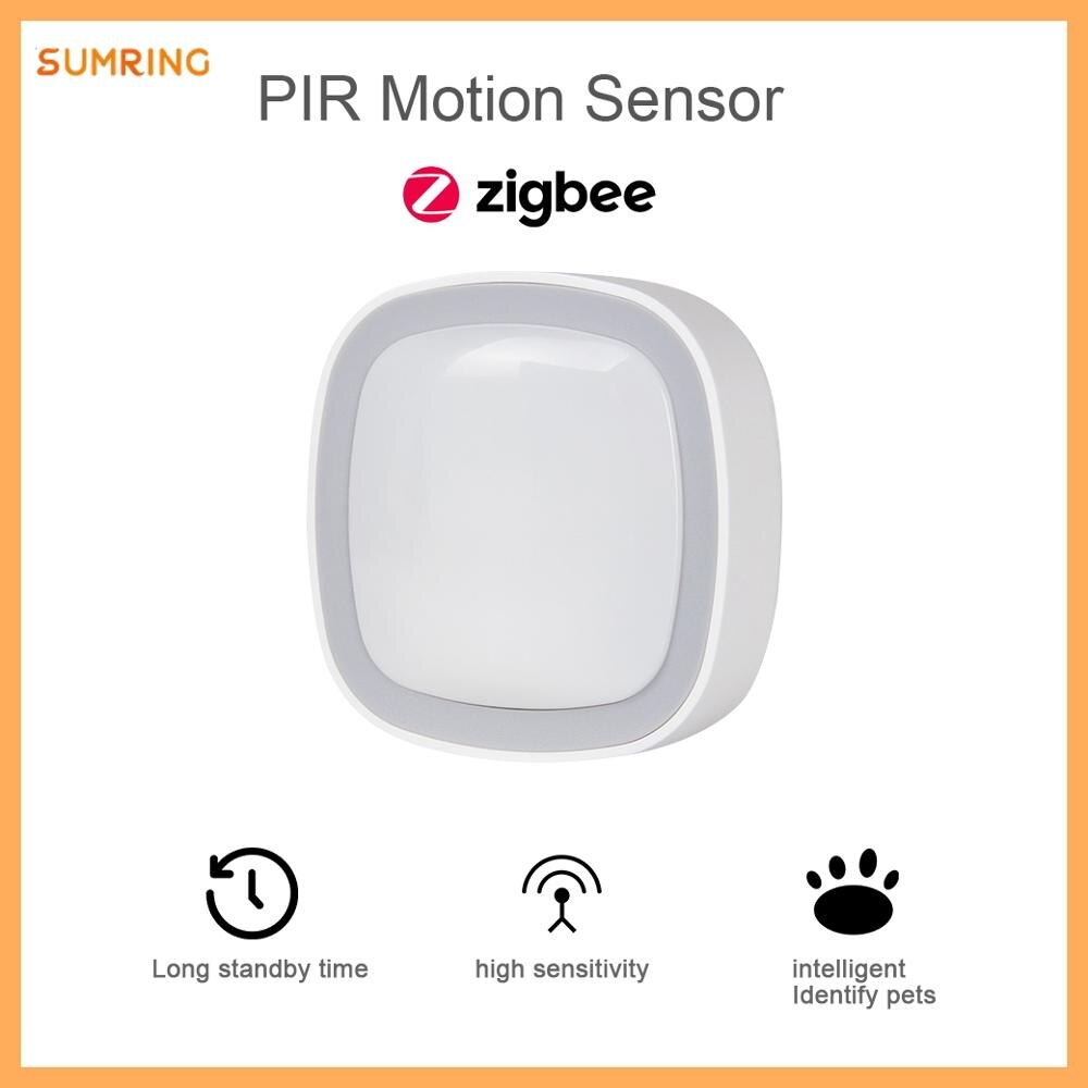Zigbee 1.2 Motion Sensor Smart Movement PIR Human Body Detector with smart home / house alarm