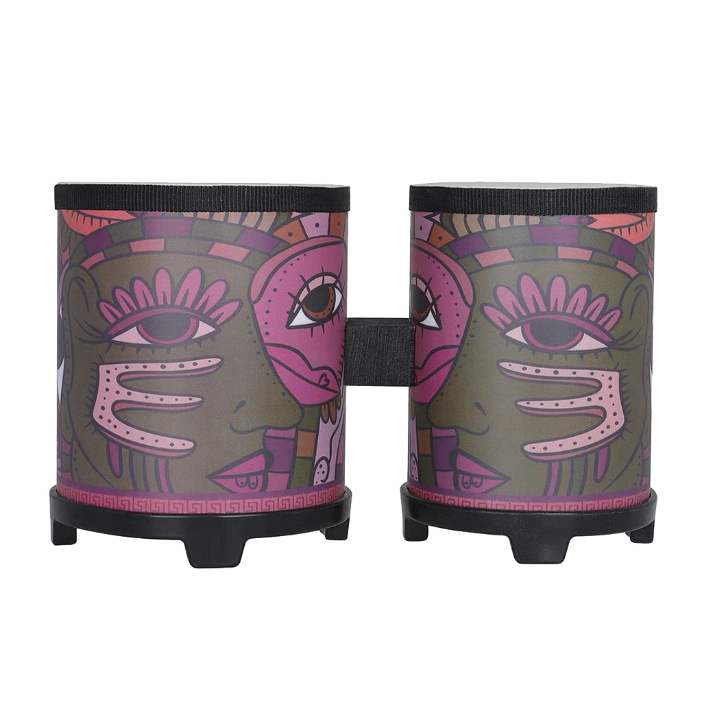 2 Stks/set Natuurlijke Drum Huid Lederen Hoofd Helder Geluid Drums Afrikaanse Trommel Bongo Drums Bongo