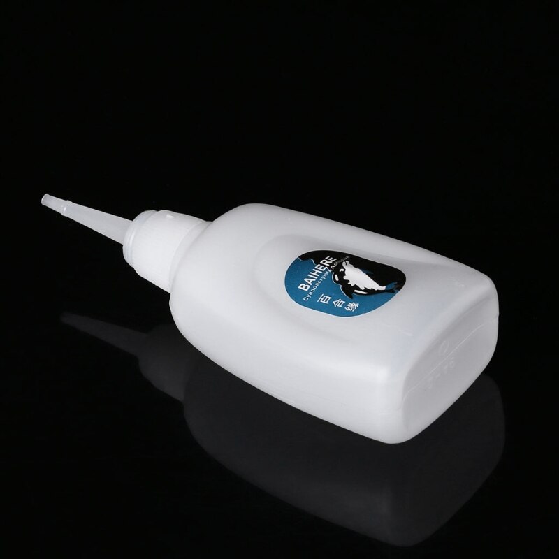 Instant Strong Super Glue 502 Cyanoacrylate Adhesive Wood Rubber Leather Craft Q1JC