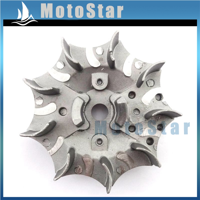 Volante de inercia ligero para motor de 47cc y 49cc, Minimoto china, Mini Moto de bolsillo, ATV, Quad Crosser