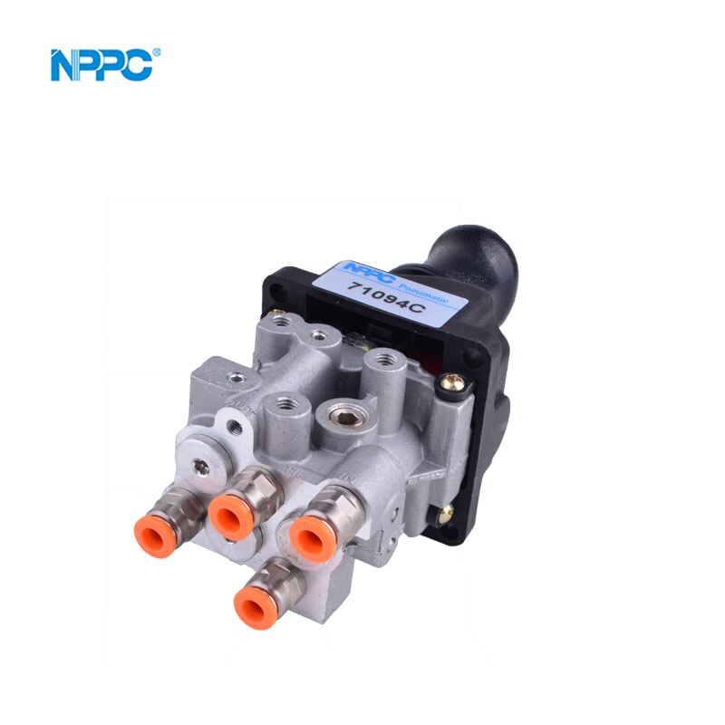 Hyva dump truck proprotional valve.air control/tipping valve with PTO switch & indicator light, 71094C