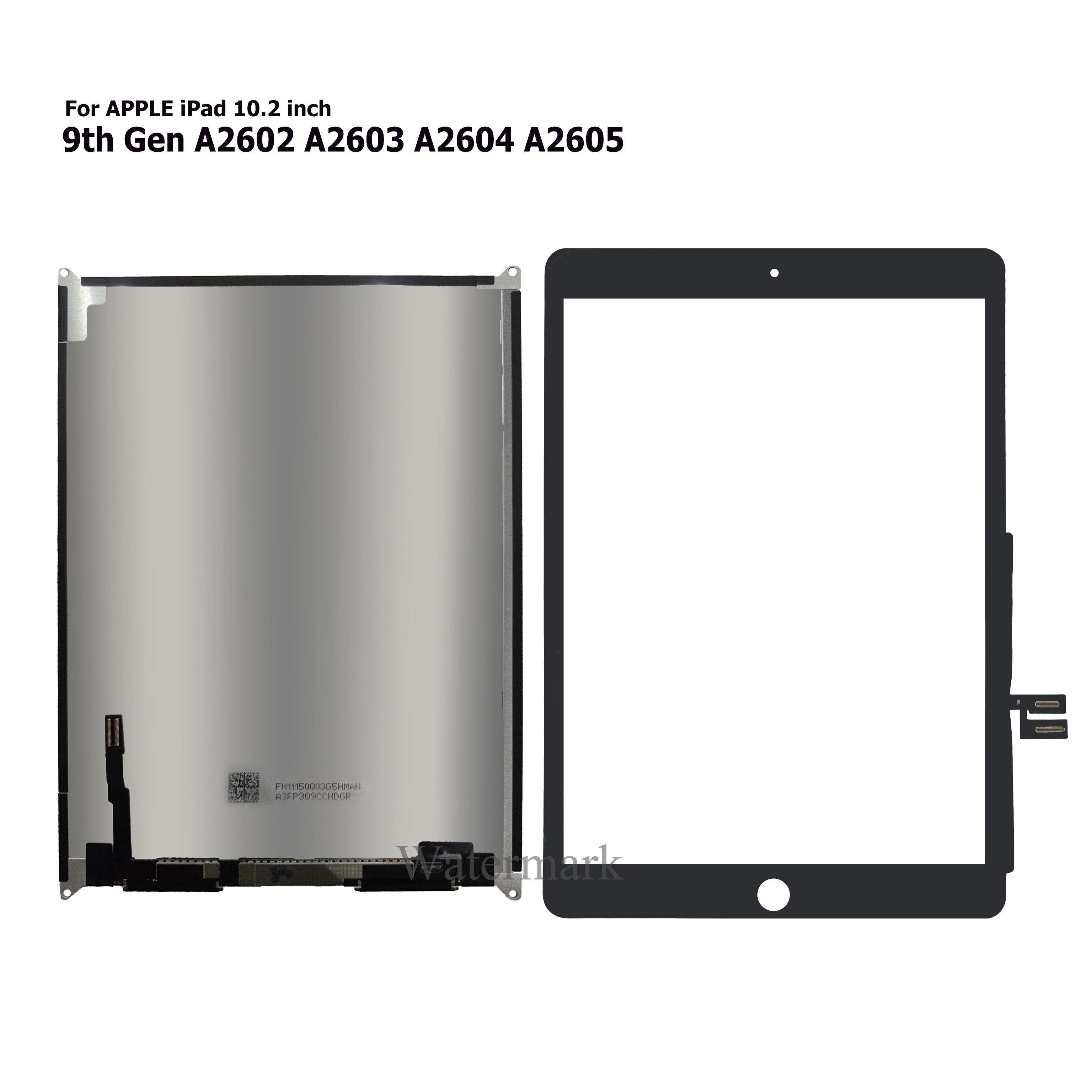 Reparasjon av nettbrett, lcd-berøringsskjerm til ipad 7 8 10.2 , 7th , gen.  a2197 a2198 a2200 8th a2270 a2430 a2428 a2429 9th a2602
