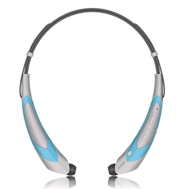 Sports Bluetooth Headset HBS760 Wireless Stereo Neck Hanging Bluetooth Headset V4.1 Headphone Neck Hanging High Fidelity Call: Yellow
