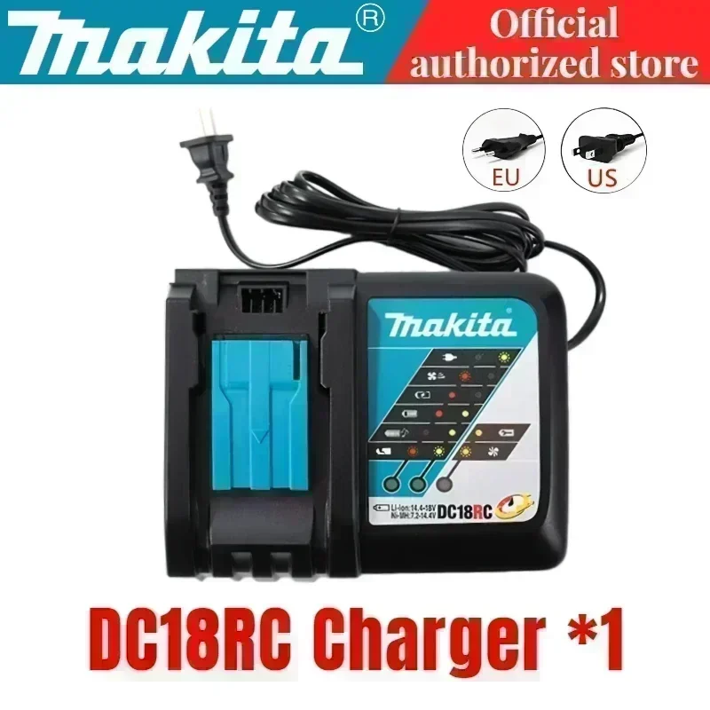 🌳 🌳 🌳 100% Original Makita 6Ah Makita Akku 18V BL1830B BL1850B BL1850 BL1840 BL1860 BL1815 Ersatz-Lithium-Akku: Lila
