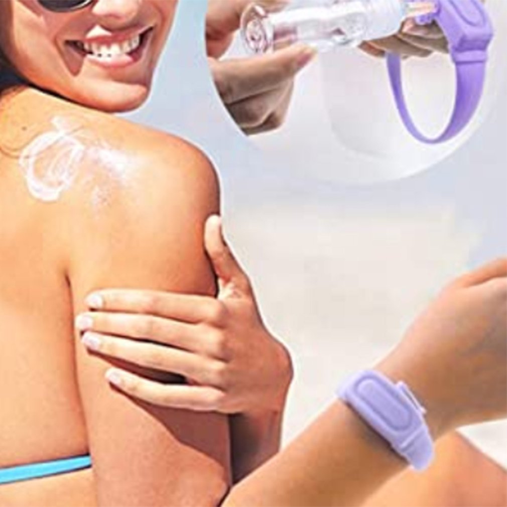 1P Wistband Hand Doseer Hand Ontsmetten Drinkbaar Silia Gel Afzien Pompen Ontsmetten Hand Baelets Wist Baelet