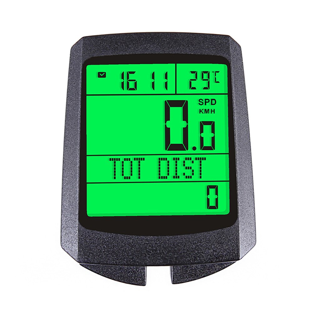 For Xiaomi Bicycle Multifunction Bike Computer Luminous Odometer LCD Display Digital Wireless Speed Meter Cycling Speedometer: White