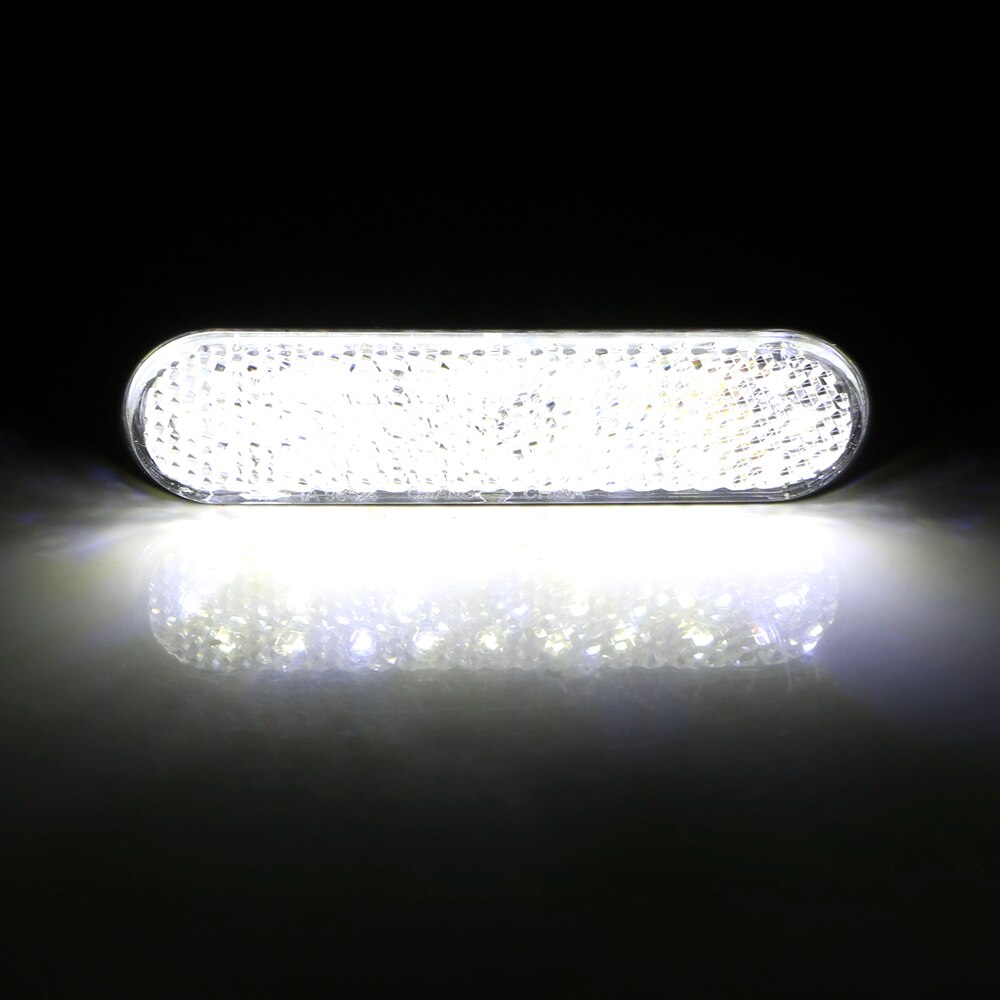 Voor auto's, vrachtwagens, aanhangers, motorfietsen, richtingaanwijzers, achterlichten, remlichten, stopmarkeringslichten, 24 led-reflectoren voor motorfietsen