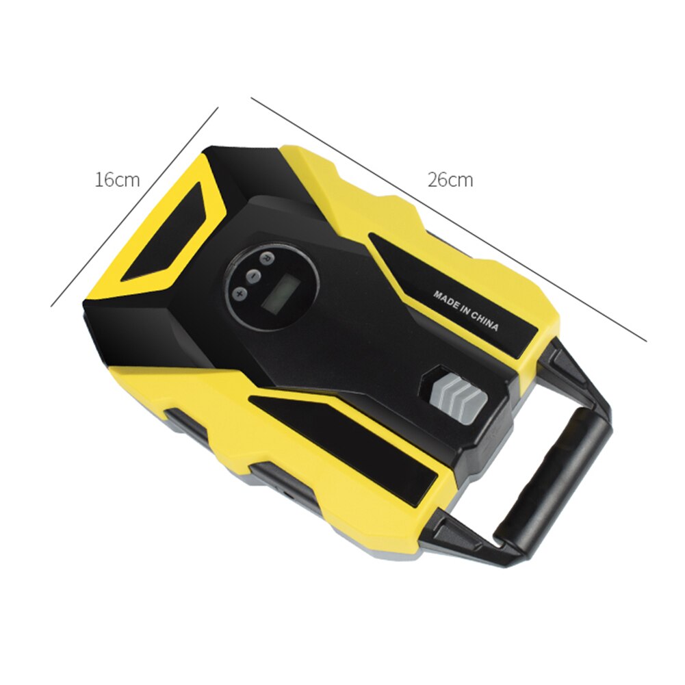 Klassieke Auto Air Compressor Digitale Band Band Inflator Pomp 12V Met Waarschuwingslampje Multi-Functionele Auto Voertuig Accessaries