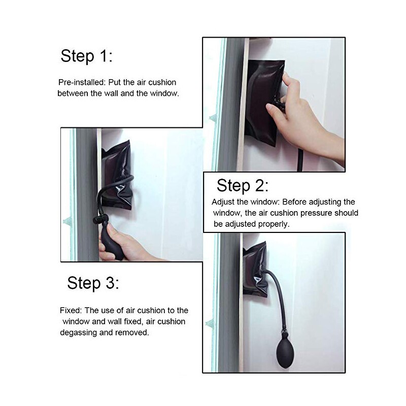 6.5 pouces pompe cale serrurier outils à main Pick Set ouvert voiture porte Auto Air cale Airbag fenêtre réparation fournitures matériel