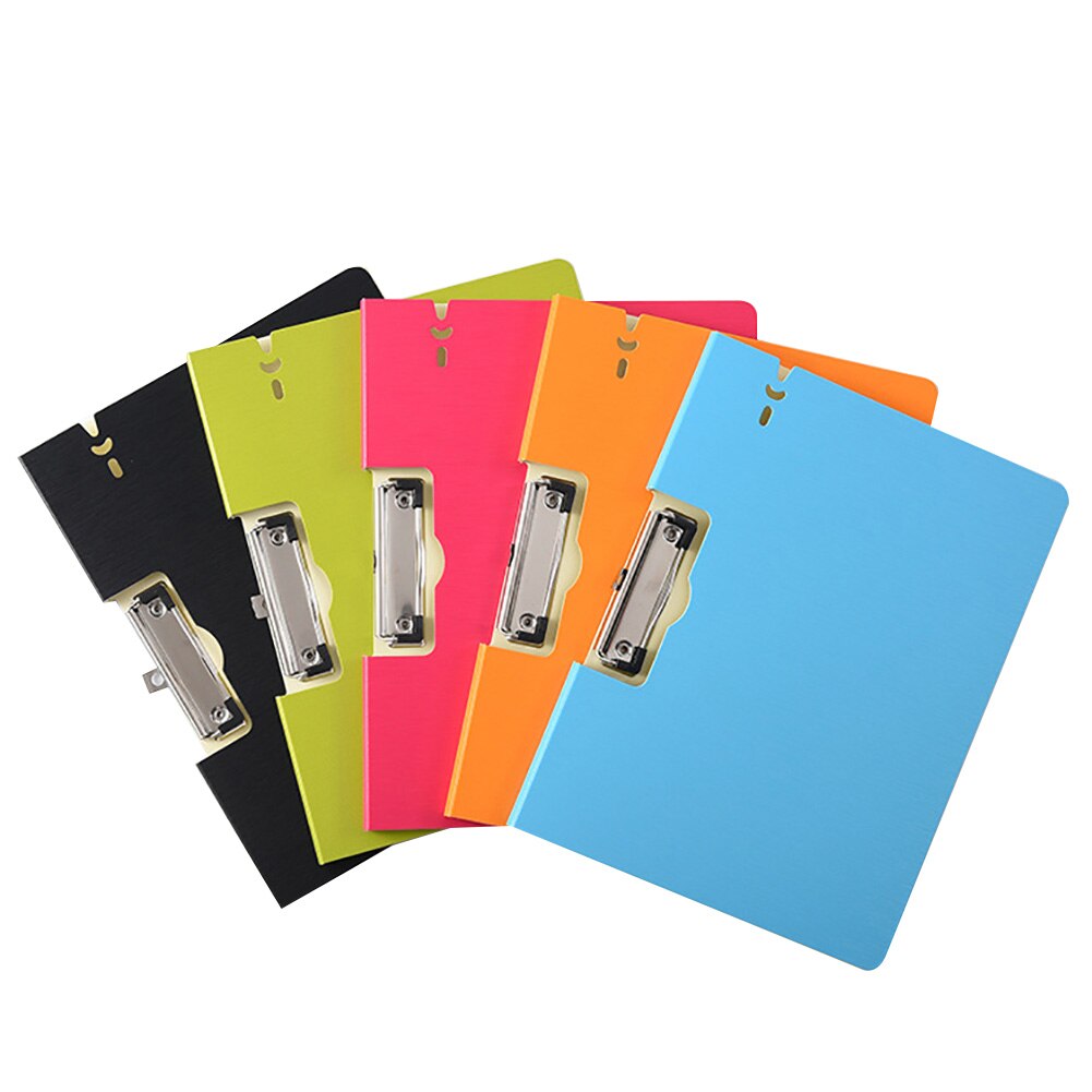 1Pc A4 Bestand Document Map Houder Organizer Schrijfbord School Office Supply: Random Transverse