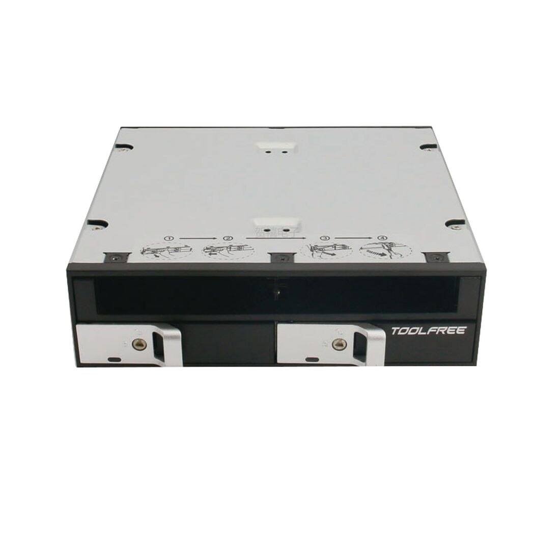 Caja de extracción de disco duro óptico Delgado, 2,5/3,5 pulgadas, SATA de Bahía simple/doble de 12,7mm, con concentrador USB 3,0 para escritorio, sin herramientas