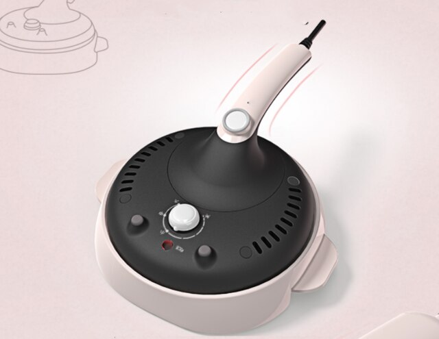 Automatic crepe maker non-stick pizza pancake machine household cooking kitchen application spring roll electric baking pan: Red