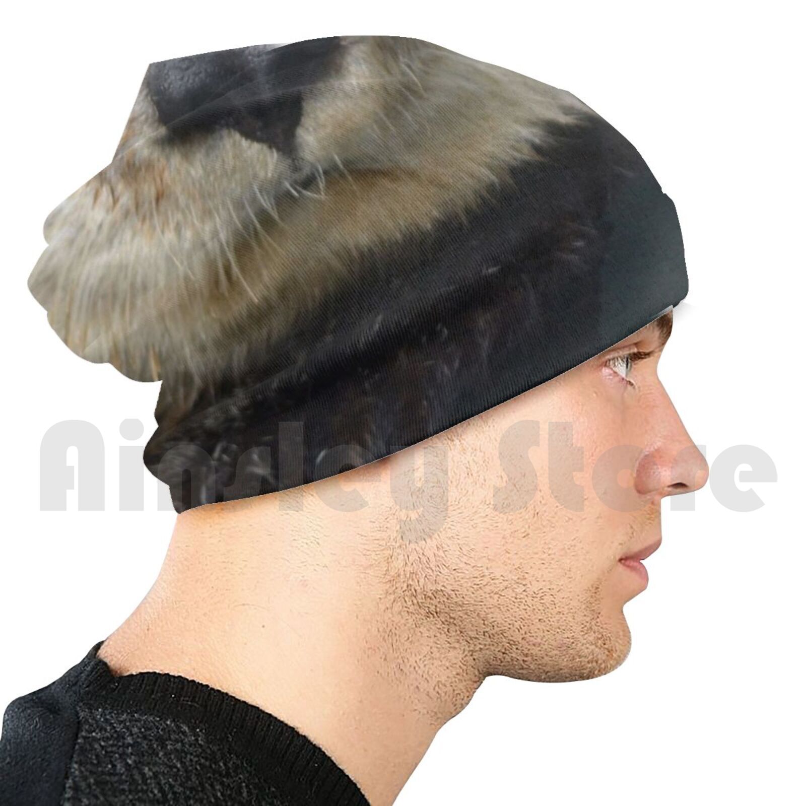 Sea Otter Beanies Pullover Cap Comfortable Sea Otter Sea Otter Beanie: Adult Knit Hat