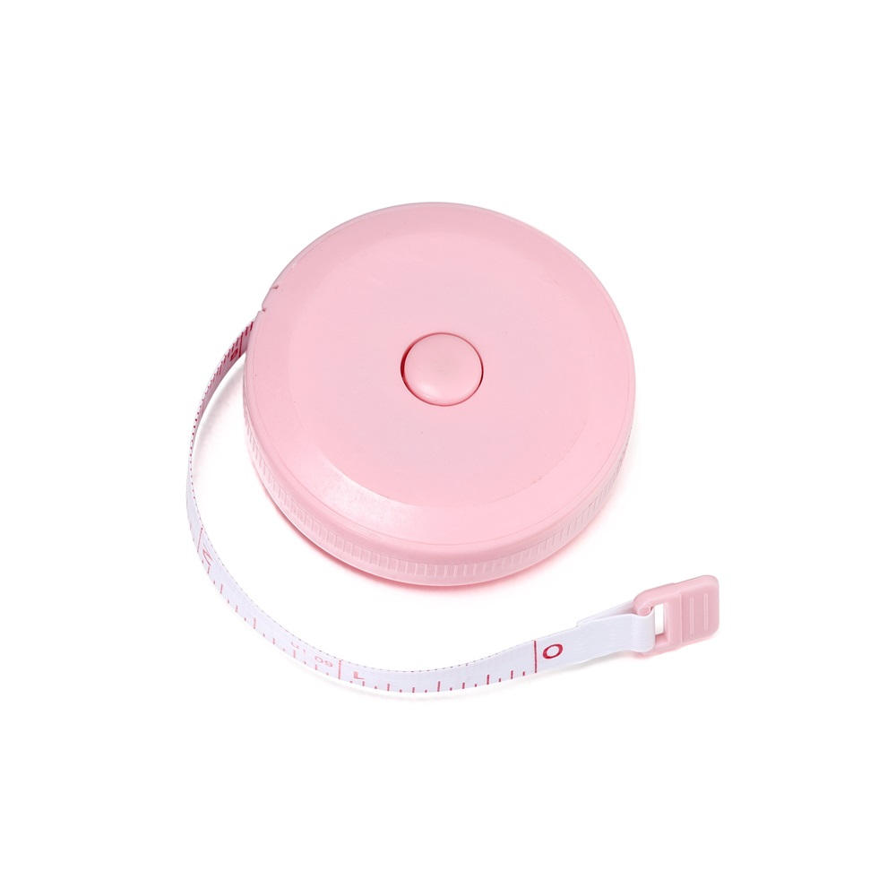 1Pcs 150cm/60inch Portable Tape Measures Macaron Ruler Children Height Ruler Centimeter Roll Tape For DIY Jewelry Crafts Tools: GRAY