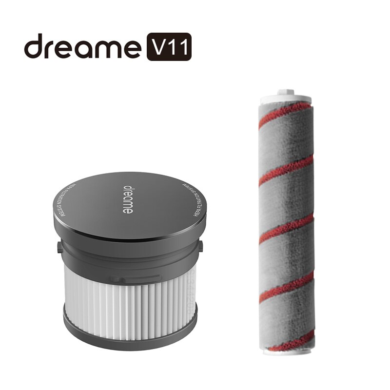 Original dreame  v11 dele pakke håndholdt støvsuger reservedele kits hepa filter rullebørste blød fnug børste hovedbørste: V11 reservedele