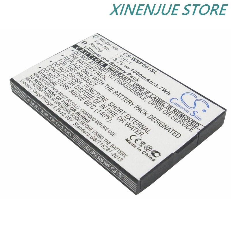 CS 3.7V/1000mAh bateria BB100,TJB-1 robić Swissvoice MP01,Binatone B200,Hagenuk E62,Maxcom MM132,MM133,MM500BB