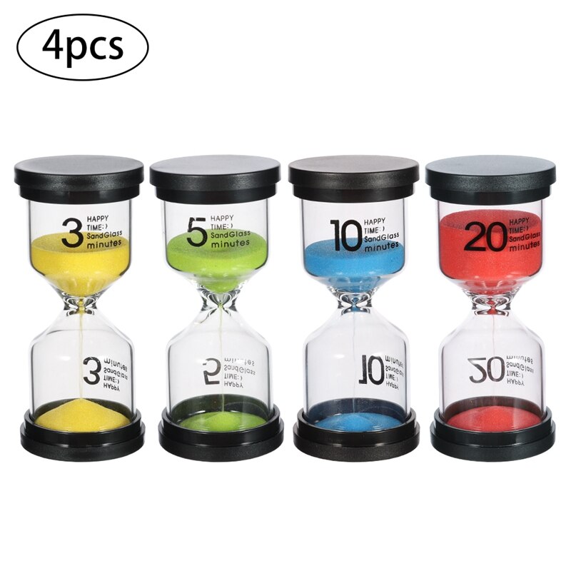 Hourglass 1/3/5/10/15/30 Minutes Timer 60 Minute Sand Watch Clock One Hour 45 Mins Timer Home Decoration Accessories: Default Title