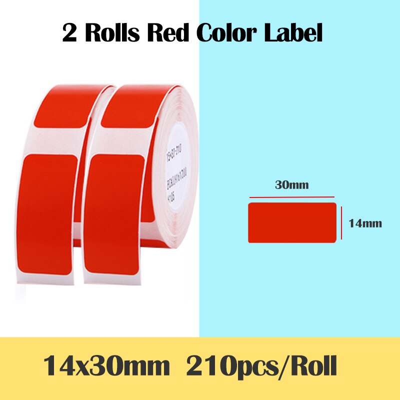 Niimbot D11 Afdrukken Label Artikelen Waterdicht Anti-Olie Scheurbestendig Prijs Label Pure Kleur Krasbestendig Label papier: C8