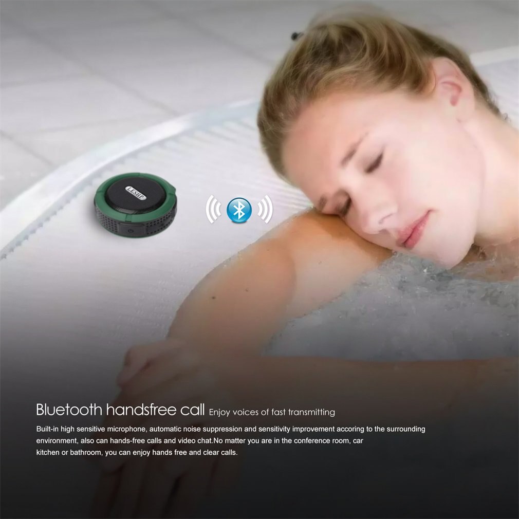 Ewa Bluetooth Speaker Plastic Draagbare Draadloze Met Gesprekken Handsfree En Zuig Waterdichte Douche Luidspreker Caixa De Som Douche