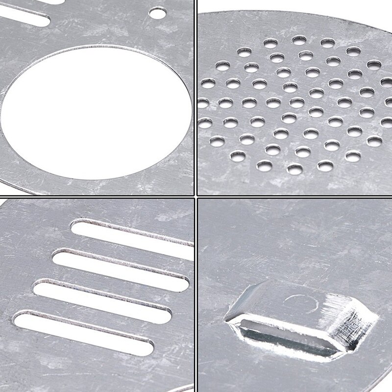 6 stk. bikube nuc box indgangsdøre, indgangsskive (diameter :12.5cm)  - biavlsudstyr bikubeværktøj biavlerværktøj