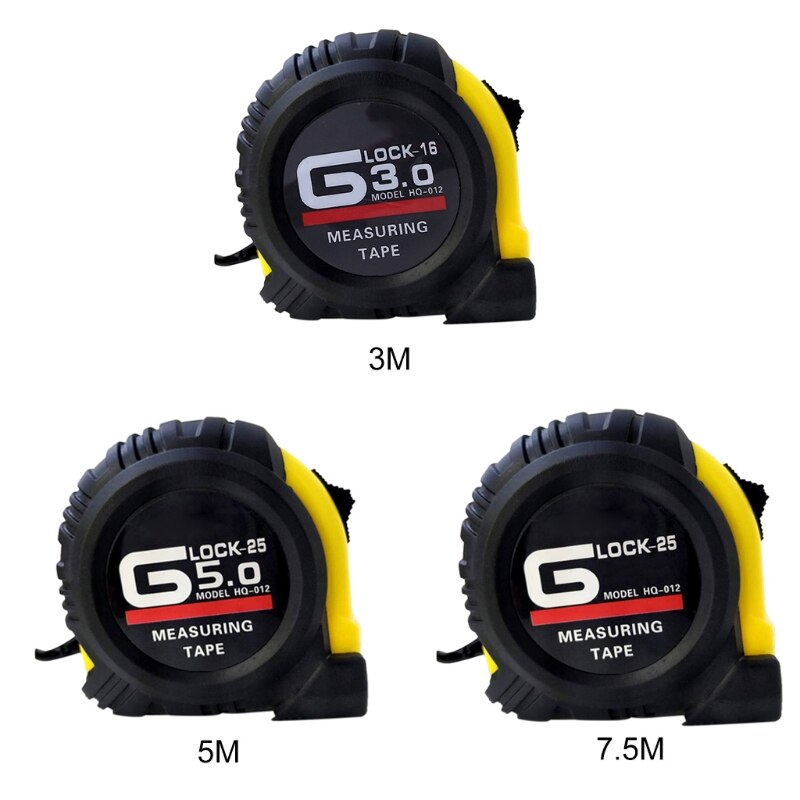 Portable High Precision Steel Tape Measure Waterproof and -proof Metric Inch Multi-specification Distance Measuring