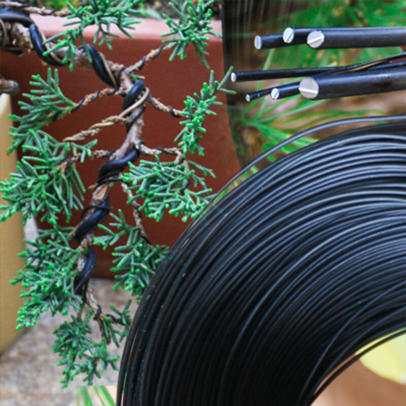 500G/Roll Bonsai Werkzeuge Metall Bonsai Draht Modellierung Aluminium Draht Obstgarten Und Garten Werkzeuge Pflanze Form DIY Zubehör 1mm-8mm