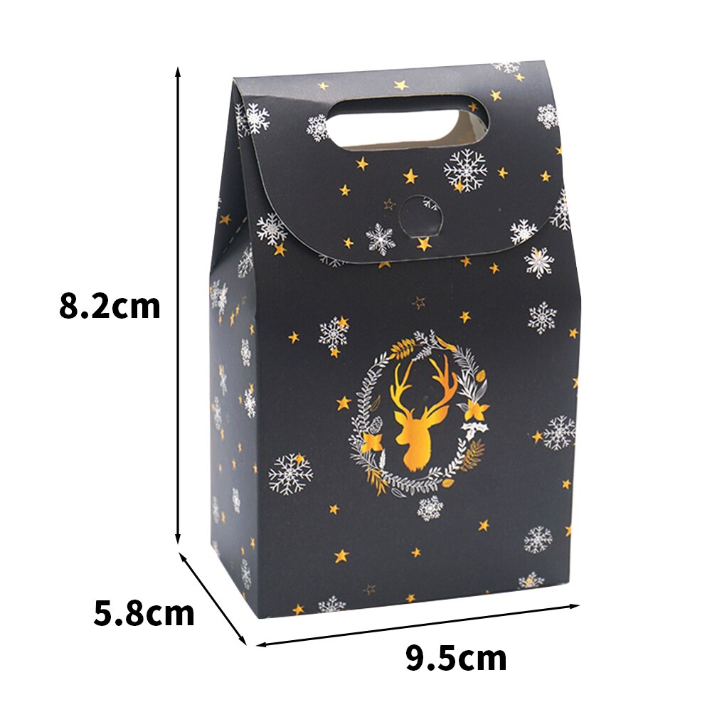 Candy Bag Night Sky Deer Paper Bag Christmas Box Chocolate Christmas Box Company To Employees or Customers