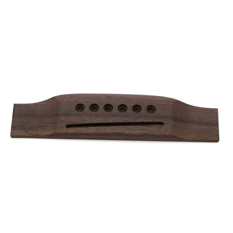 1pc gitar deler sadel gjennom gitar bro til akustisk gitar palisander gitar accs