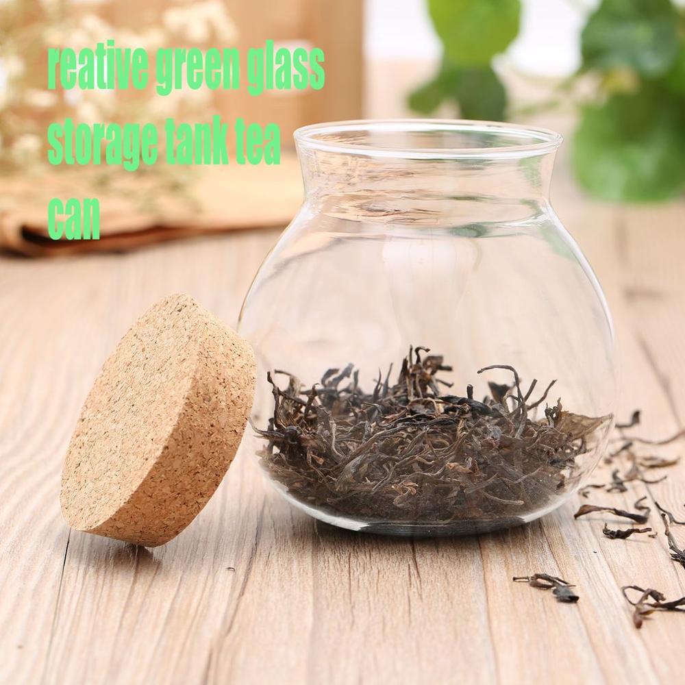 Matglass lagring forseglet krukke med deksel kjøkken lagring flasker hjem gjennomsiktig for løs te sukker kaffebønne konservering