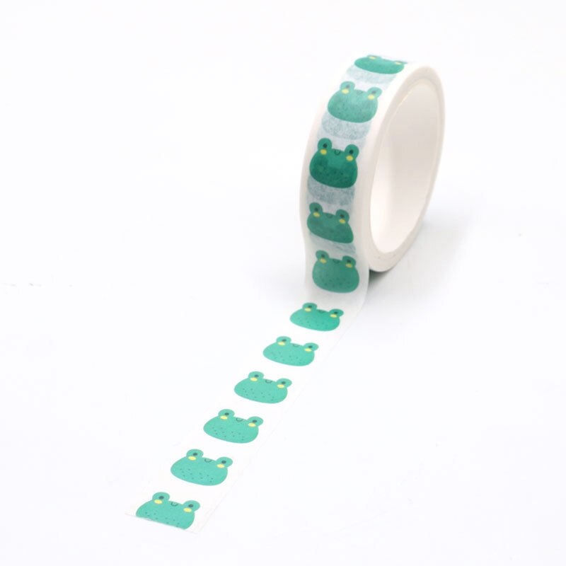 Kikkers washi tape planner scrapbooking schattige cinta adhesiva decoratieve masking tape japanse briefpapier
