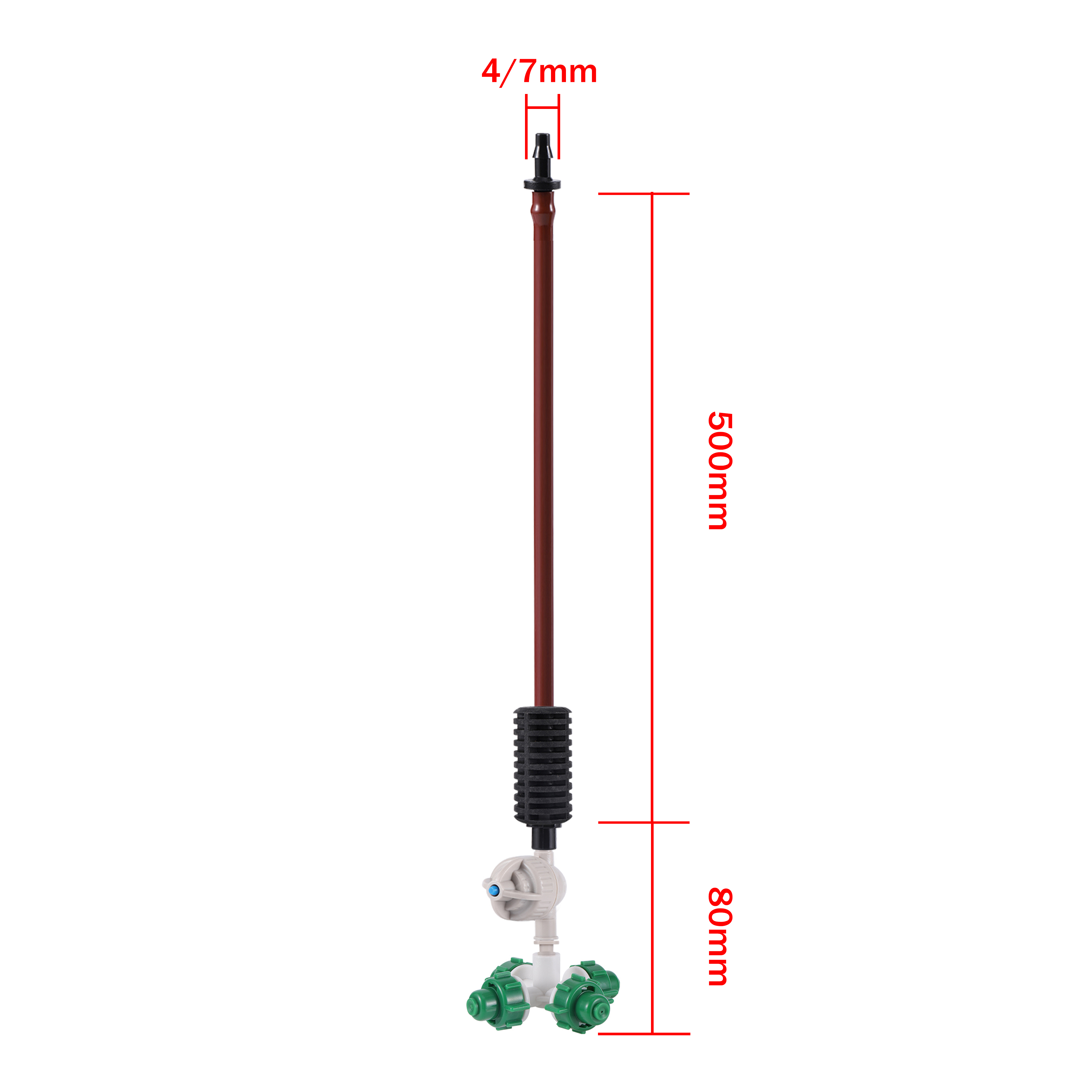 Plante plen dyse hage kryss forstøvningsdyse drivhus sprinkler hengende vanning luftfukting forstøvningsdyse