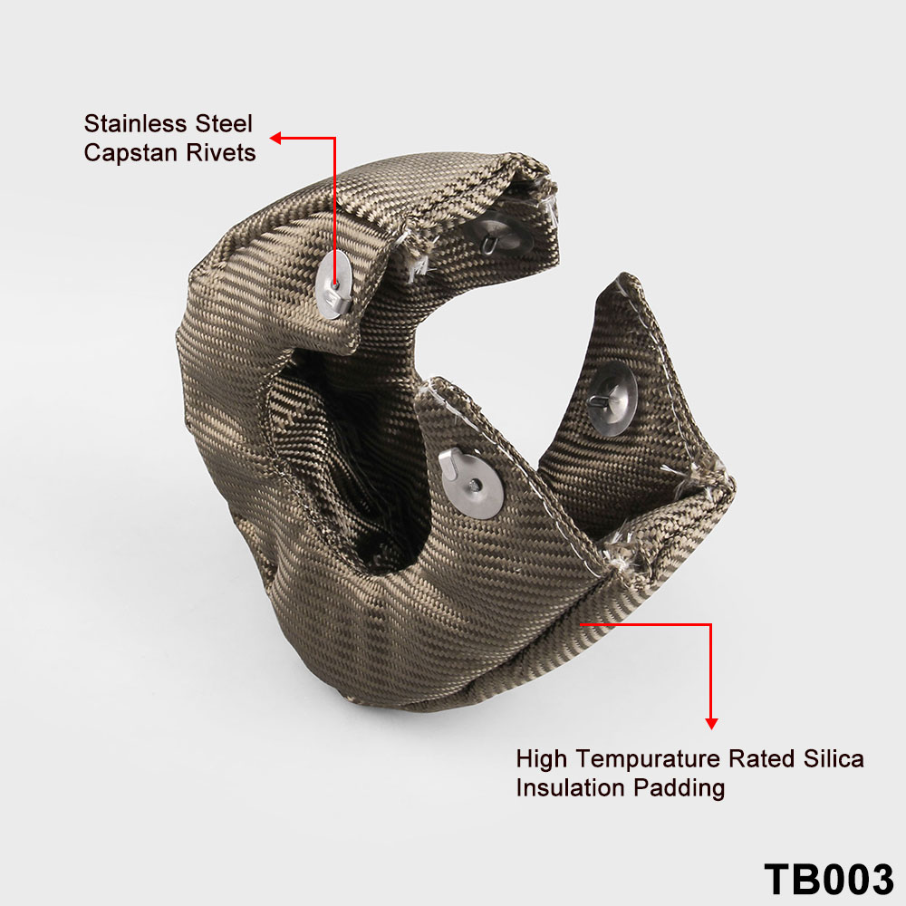 TITANIUM turbo heat shield T3 turbo blanket fit for universal turbine housing turbo charger TB003