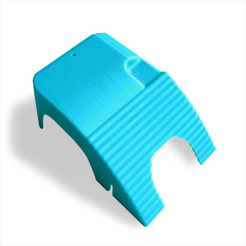 Amphibien Aquatische Klettern Panzer Treppe Schwimmenden Plattform Einzigartige Landschaftsbau Reptil Klettern Plattform Schildkröte Aalen Aquarium: Blau