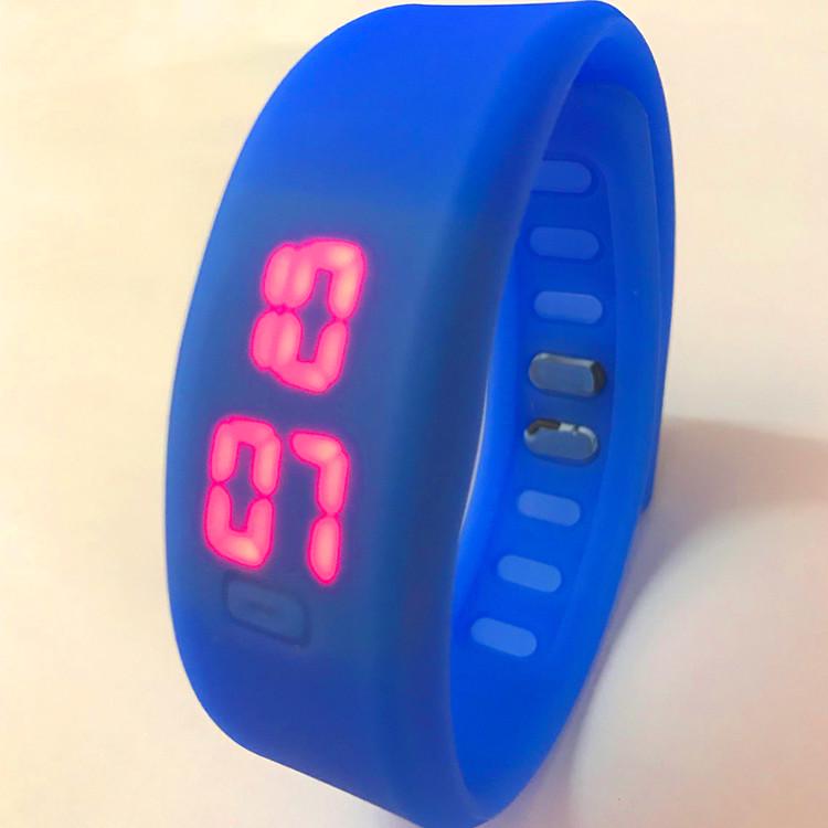 Tike toker, snoepkleurige heren- en dameshorloges met rubberen led-leds, kinderhorloges met datum, armband, digitaal sporthorloge voor studenten
