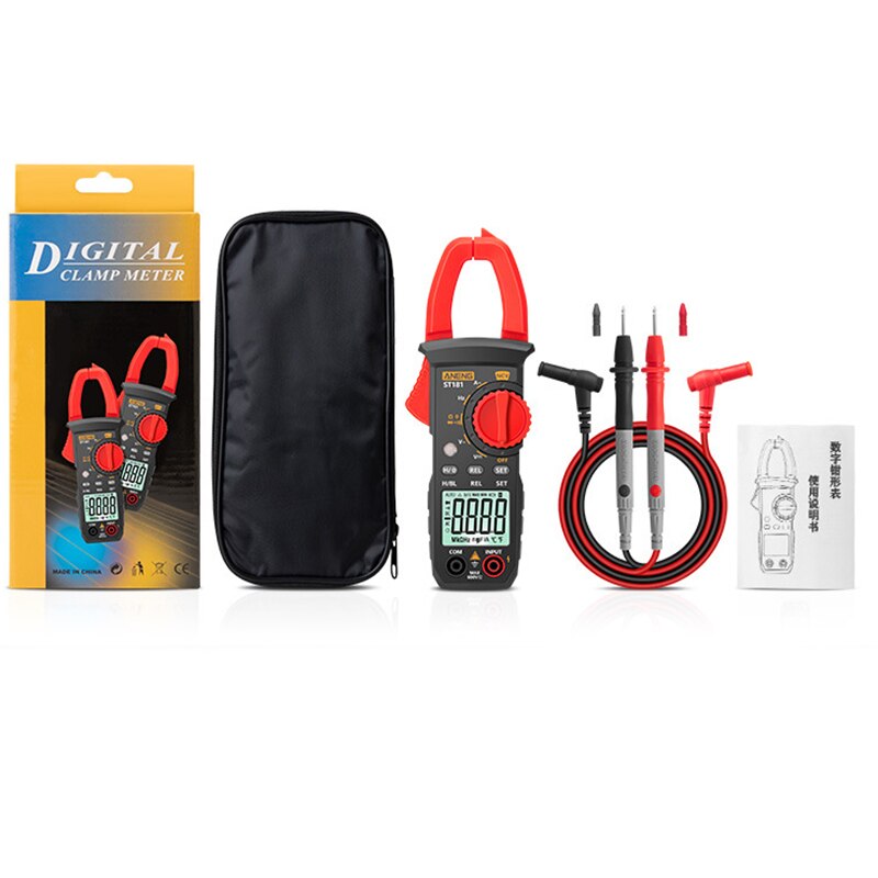 Current Clamp Tester Multimeter Digital Tester Digital Ammeter Current Tester Capacitance Meter High Precision Automotive Tester: Default Title