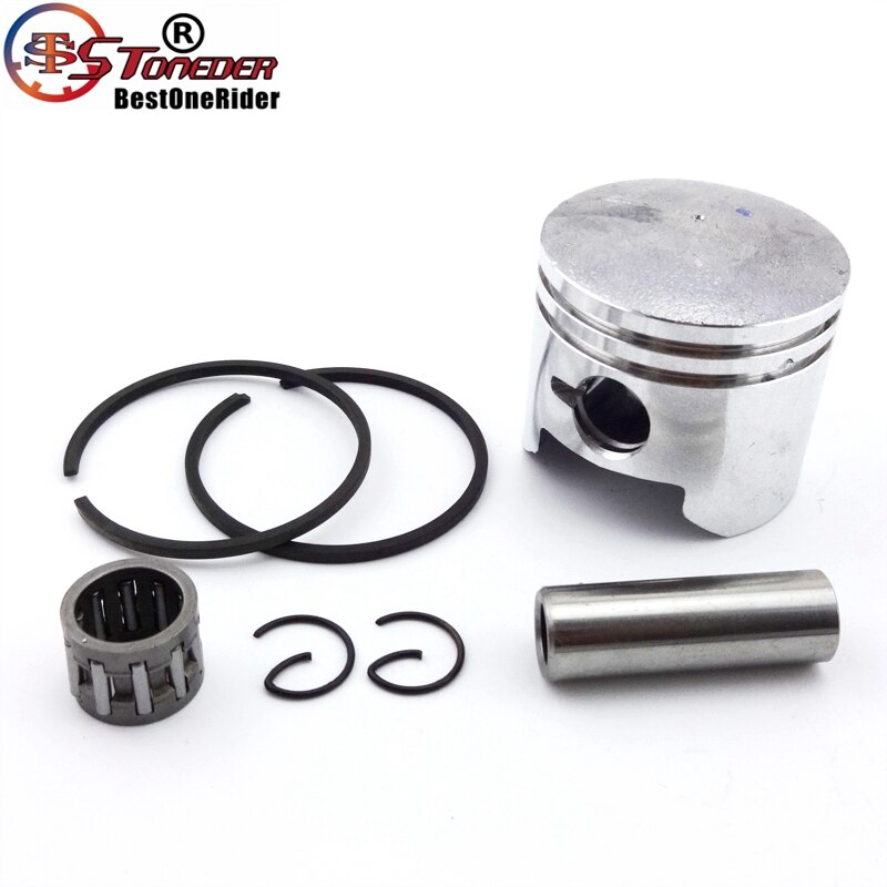 STONEDER Minimoto-pistón de 44mm, pasador de 12mm para motor de 2 tiempos de 49cc, piezas chinas de bolsillo, Dirt Bike, Mini Moto, ATV, Quad de 4 ruedas