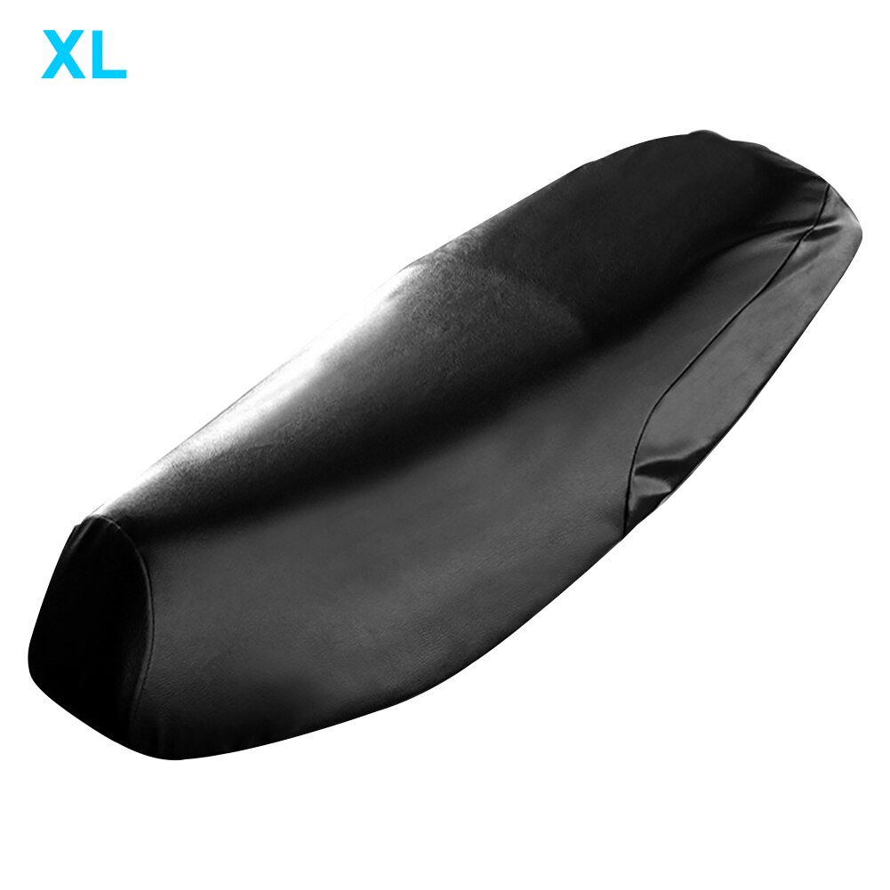 Elastic Leather Motorcycle Seat Cover Universal Motorcycle Flexible Seat Rainproof Waterproof Protective Cover: XL