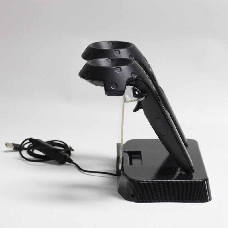 Controller Magnetic Adsorption Charging Double Charging Station for HTC VIVE / PRO VR Controller Double Handle Charging