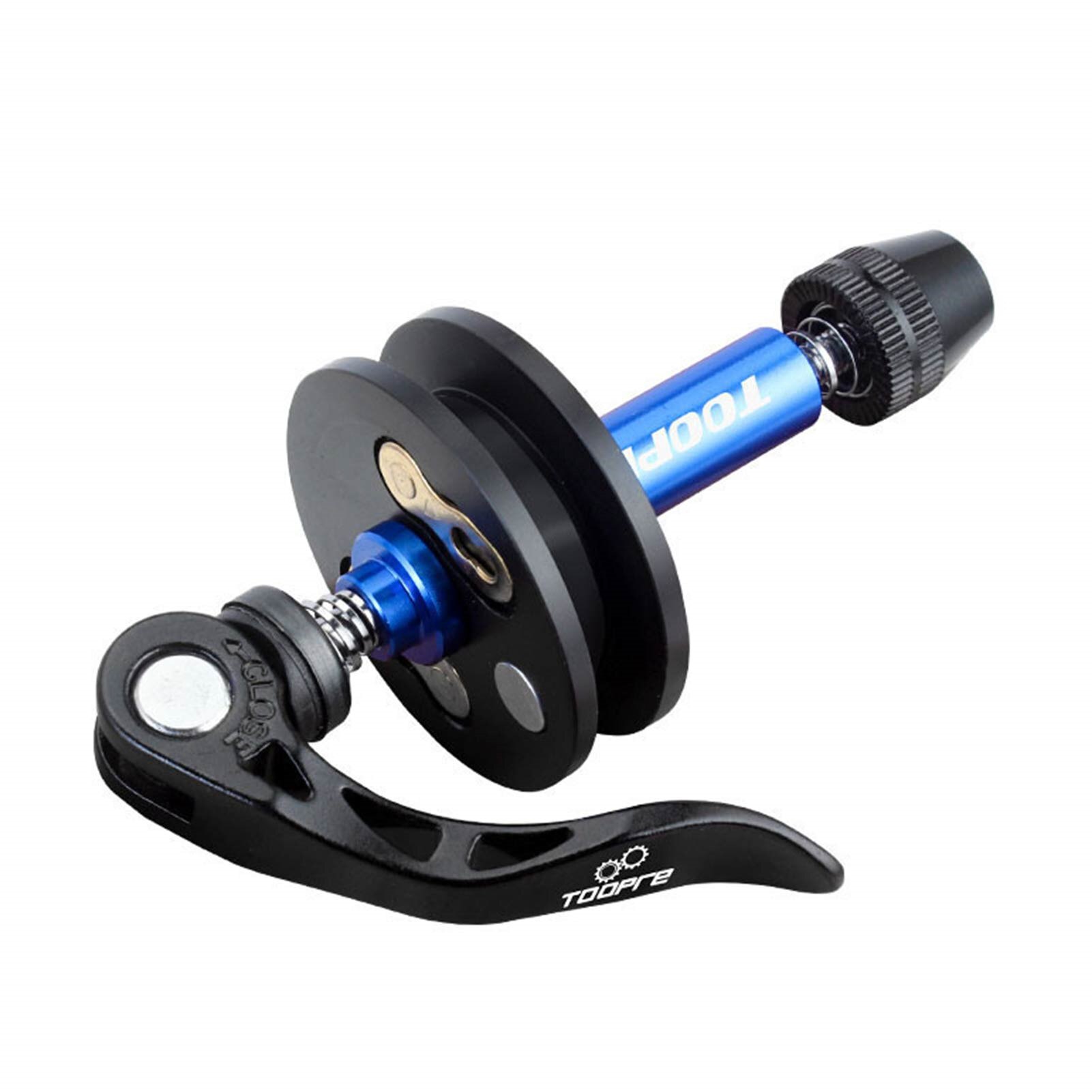 Mountain road bike kædeholder værktøj mtb thru through aksel dummy nav holdbart med quick release tønde aksel ramme cykel dele