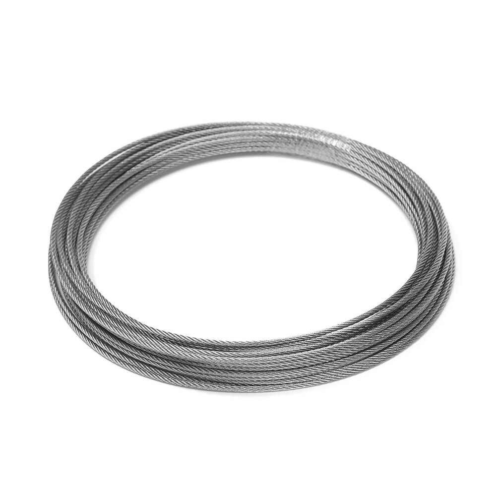 3/5/10 mètre 1/1. 2/1. 5/2mm diamètre câble en acier 304 câble en acier inoxydable plus doux pêche levage câble Structure