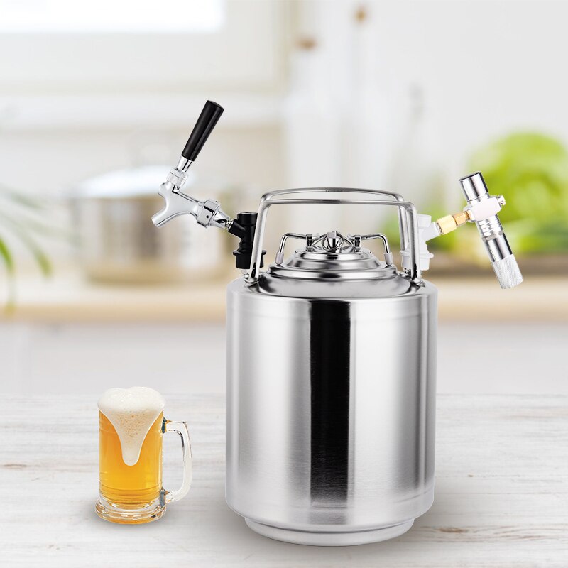 0-30PSI Nitrogen Mini Nitrogen Charger Homebrew Dutch Coffee Gas Connector Dutch Coffee Regulator Ice Coffee Keg Refill Adapter
