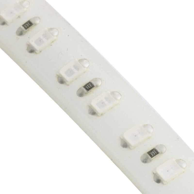 2pcs Car Red 12V Waterproof LED Flexible Light Bar Car Thunder Ranger Light 30CM Car Mid-Net Decorative Light with Red Light