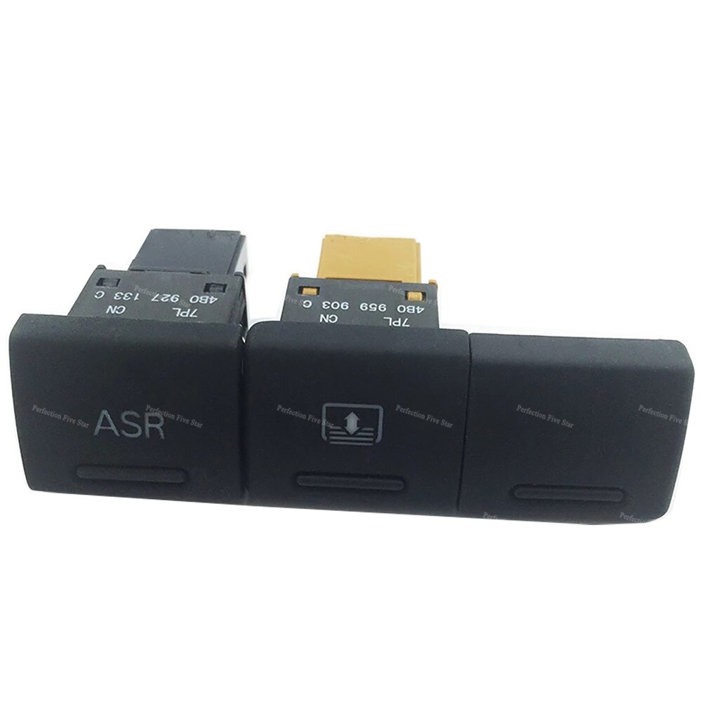 4B0941516A 4B0959903C 4B0927133C Voor A6 C5 1998 1999 2000 2001 Asr Schakelaar Knop Dash Dummy Switch Knop Cover Cap